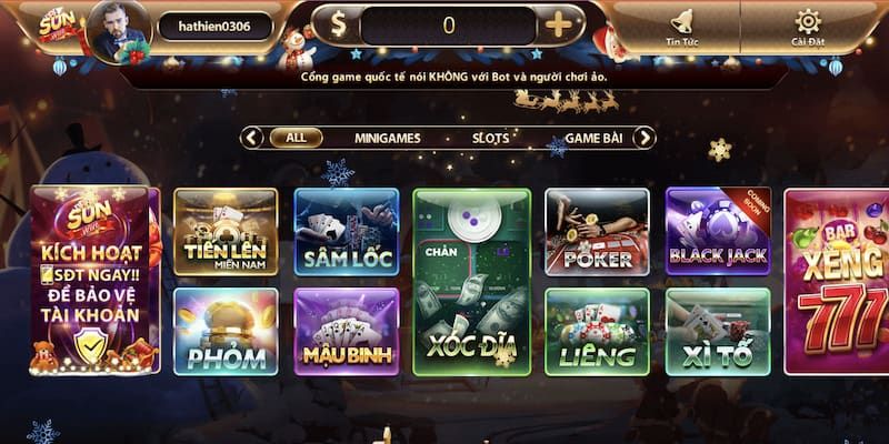 Tìm hiểu hệ thống sản phẩm Casino tại Sunwin